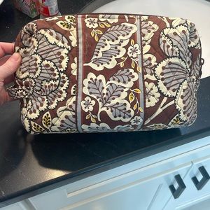 Vera Bradley large cosmetic bag